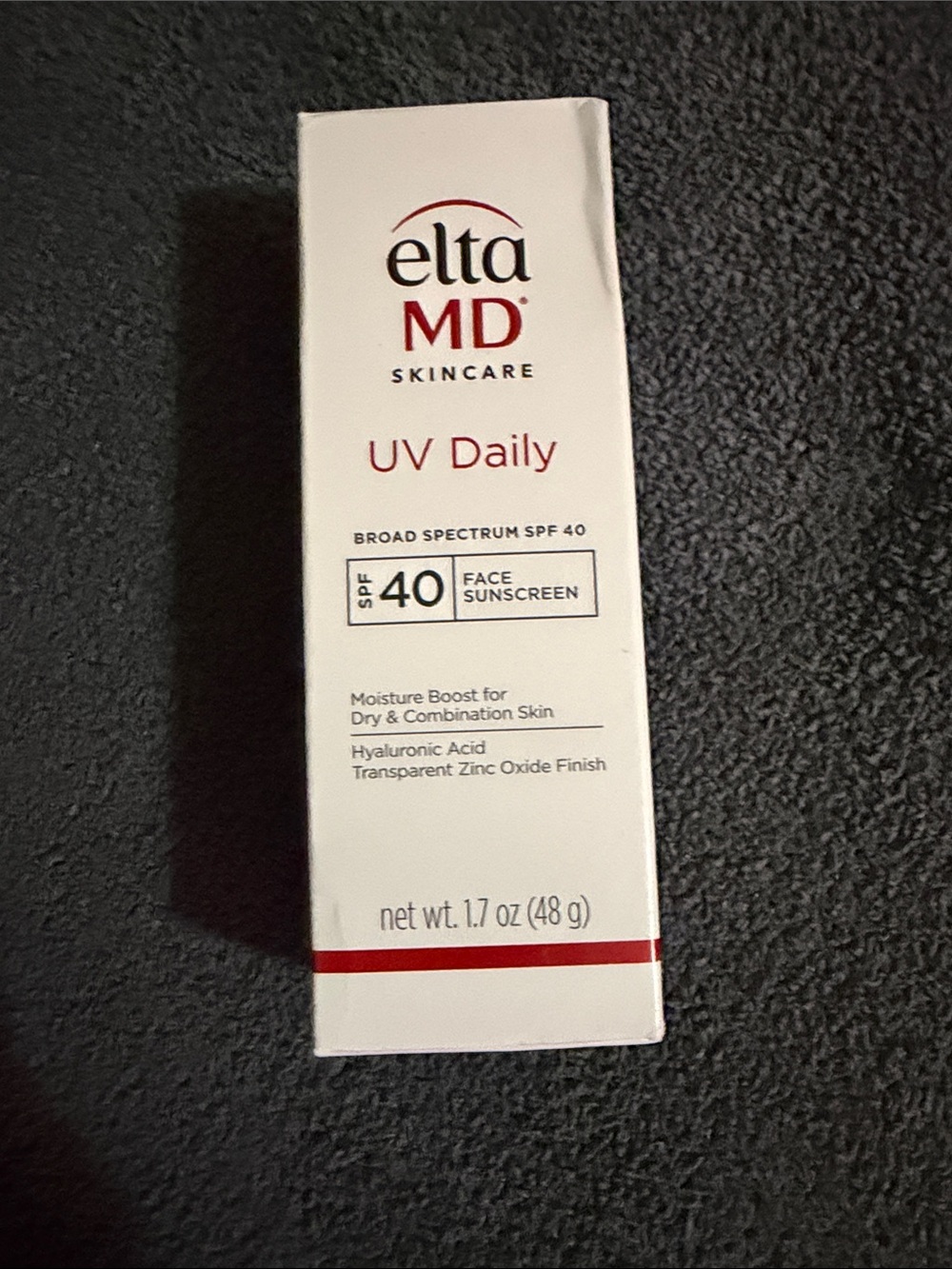 EltaMD UV Daily Face Sunscreen - White and Red Accents